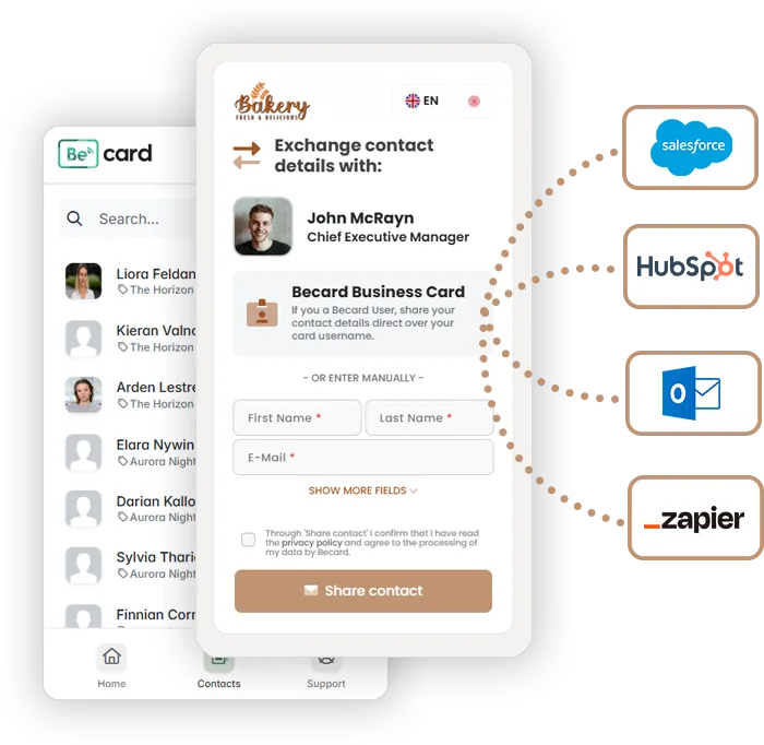 Smarte Vernetzung und Effiziente Kontaktverwaltung für Unternehmen